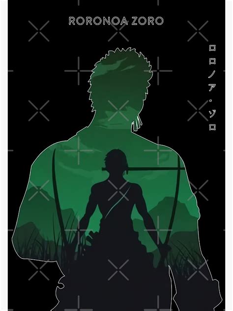 "Roronoa Zoro Haki Training" Poster for Sale by chadhamill | Redbubble