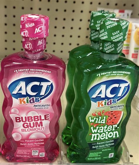 Act Kids Toothpaste & Mouthwash as low as 0.54 at Walgreens! - Extreme ...