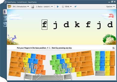 Un logiciel pour apprendre à taper sur le clavier: Typing Tutor ...