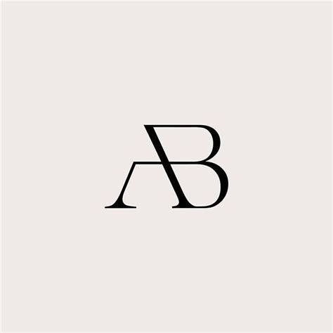 Final “AB” monogram for a new brand + website design. Full reveal ...