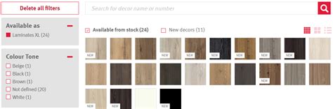 What decors and textures are available as EGGER XL laminate? – EGGER ...