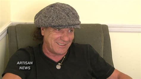 AC/DC SINGER BRIAN JOHNSON CHEATS DEATH ON RACETRACK - YouTube