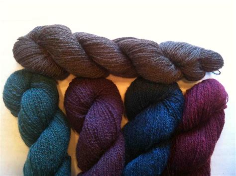 All natural Qiveut Musk Ox Wool Yarn in Purple