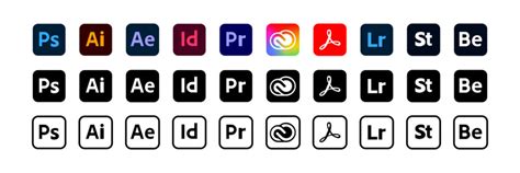 Adobe Icons