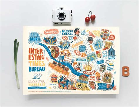 Bucharest Tourist Map by Saddo - Design Ideas