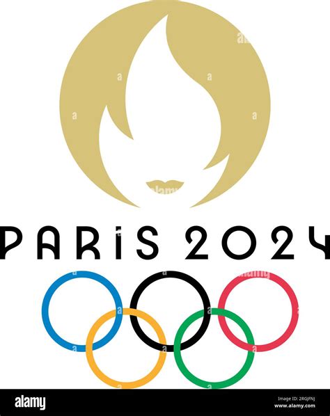 Olympics paris 2024 flag Stock Vector Images - Alamy