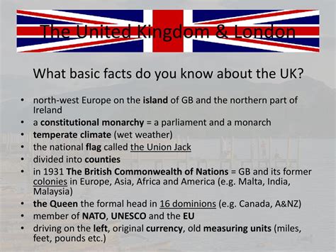 PPT - MATURITA TOPICS The United Kingdom_General facts I_ 05 PowerPoint ...