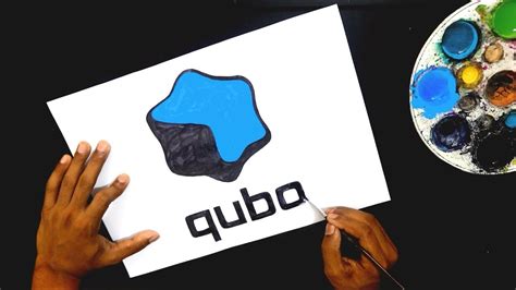 How to draw the Qubo logo - YouTube