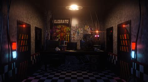 ArtStation - FNAF Stylized Office