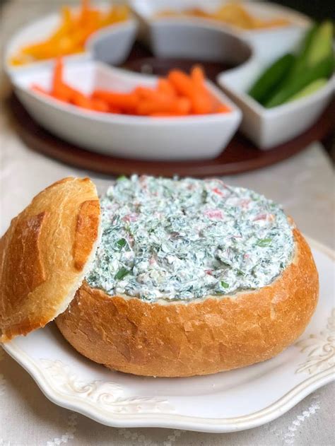 10 Best Spinach Dip Cream Cheese Sour Cream Recipes