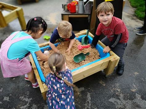 Movable Sand Table for Nursery | Pentagon Play