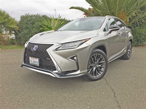 2017 Lexus RX 450h F Sport: Steadfast Hybrid SUV Gets Sporty Treatment ...