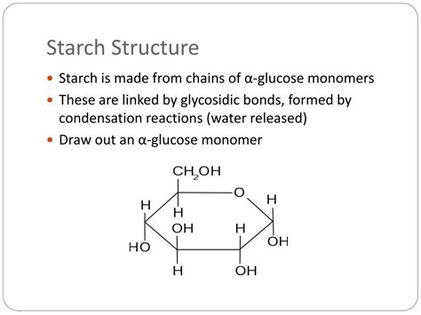 PPT - Starch, Glycogen and Cellulose PowerPoint Presentation, free ...