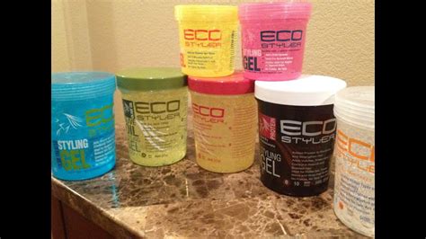 Natural Hair: The Complete EcoStyler Gel Review (All Colors) - YouTube