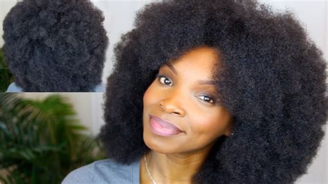 THE PERFECT AFRO TUTORIAL (updated) | 4C NATURAL HAIR - YouTube