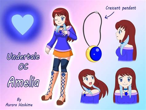 Undertale Human OC: Amelia by FairyAurora on DeviantArt | Personagens ...