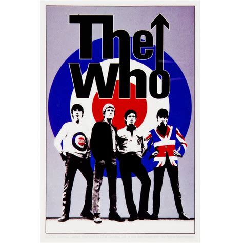 The Who - Logo Portrait Decal – OldGlory.com