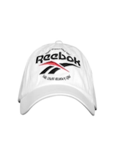 Buy Reebok Classic Unisex White & Black Graphic Embroidered RTW ...