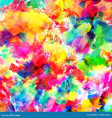 Abstract Color Splash Background Illustration Stock Illustration ...