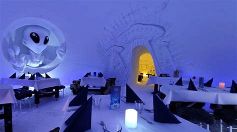 Snowman World Ice Restaurant at Santa Claus Village - Visit Rovaniemi