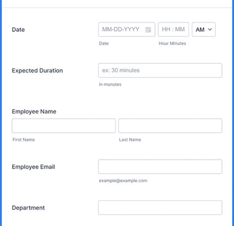 Gate Pass Form Template | Jotform