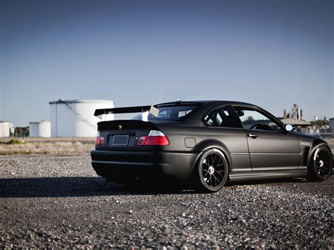 BMW E46 M3 Tuning Car Rear HD desktop wallpaper : Widescreen : High ...