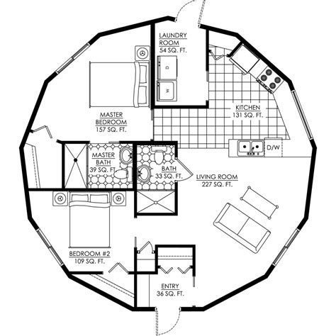 Deltec Homes Our Designs (2024) | House floor plans, Round house plans ...