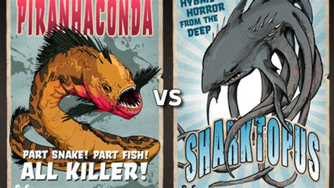 It's Sharktopus vs. Piranhaconda in Syfy's Monster Madness | SYFY WIRE