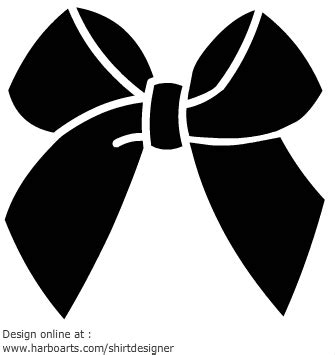 cute bow clipart black and white 20 free Cliparts | Download images on ...