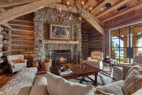 Log Cabin Interior Wall