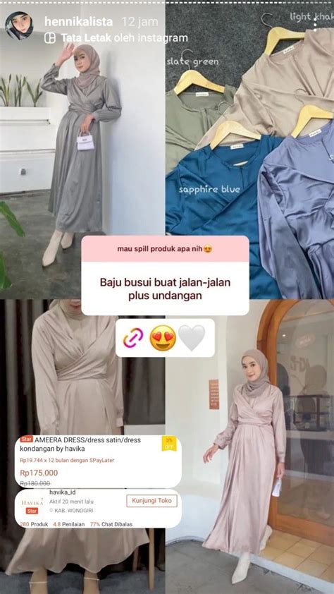 Pin oleh Fada Ayu Mei Farah di lebaran outfit | Gaya model pakaian ...