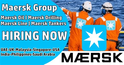 Maersk Careers 2024 | UAE-KSA-USA-UK-Canada