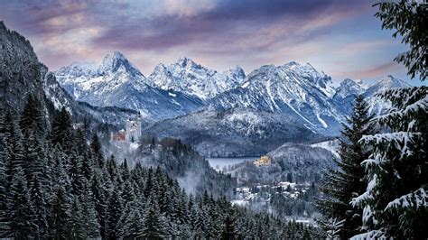 Bing image: Castles in the Bavarian Alps - Bing Wallpaper Gallery