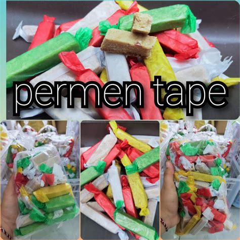 Jual Permen Tape / Permen Jadul Kiloan 1kg 500gr | Shopee Indonesia