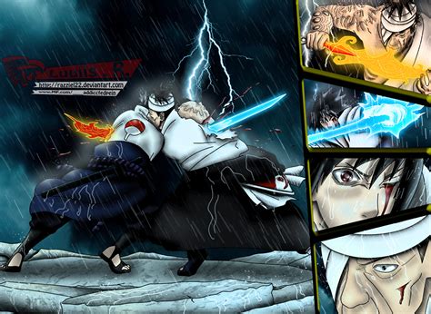 sasuke vs danzo cap 479 by razziel22 on DeviantArt