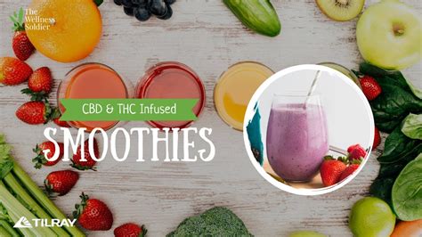 CBD & THC Infused Smoothies - 4 Delicious Recipes - YouTube