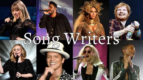 Singers Who Write Their Own Songs - YouTube