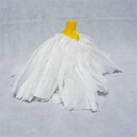 Diposa-Mop Disposable Mop - Yellow Mop Head (60) - Cairn Technology LTD