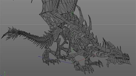 Dragon Skeleton 3D Model - TurboSquid 1259128