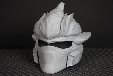 Halo 3 Hayabusa Helmet DIY 3D Printed Full-size Master Chief's Helmet ...