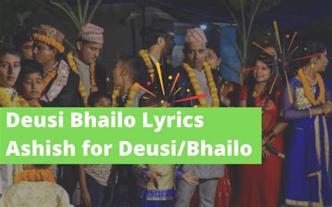 Deusi Bhailo Lyrics - Deuseri Aashish Lists/Songs (Blessings for Bhailo)