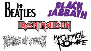 The history of rock band logos, from the 1960s to the present day ...