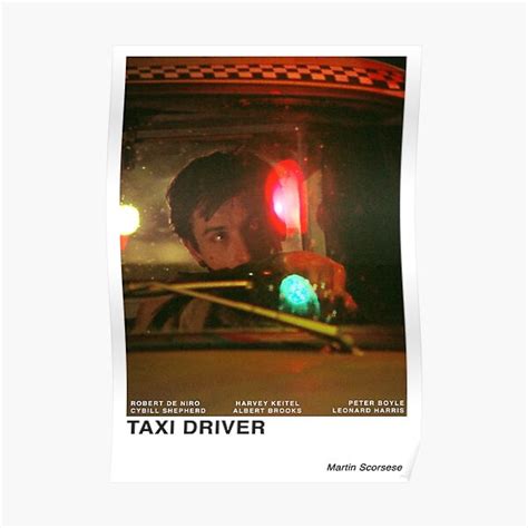 "Taxi Driver" Poster for Sale by PuzzleBuzz | Redbubble