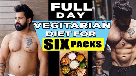 Full Day Veg Diet For Six Pack Abs||Full Day Diet For Cutting||Kapiva ...