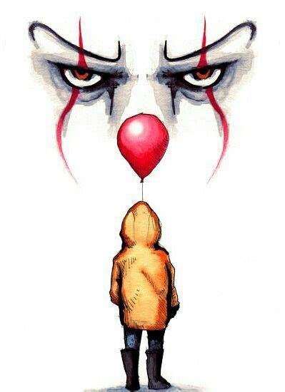 Easy Cartoon Drawing Of Pennywise - IT pennywise ( Speed drawing ...