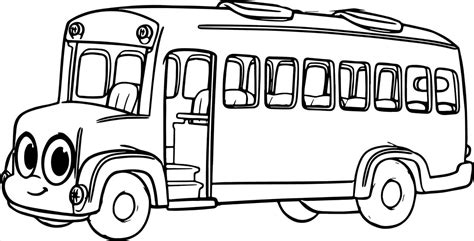 Bus Cartoon Drawing at PaintingValley.com | Explore collection of Bus ...