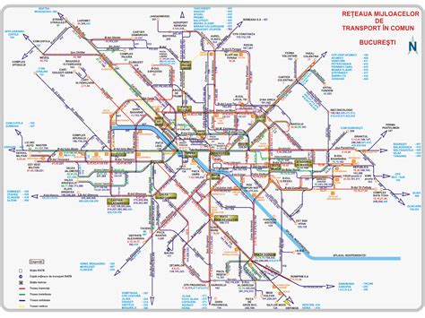 Bucharest Map - Romania