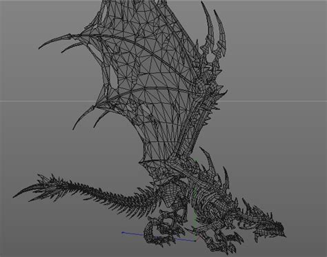 Dragon Skeleton 3D Model - TurboSquid 1259128