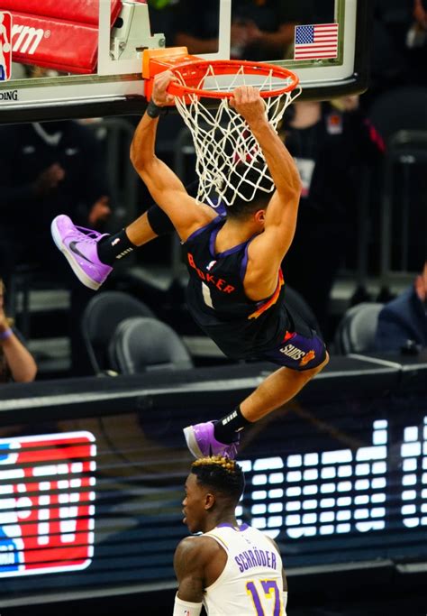 NBA Playoffs: Devin Booker With an Incredible Dunk in Suns and Lakers ...