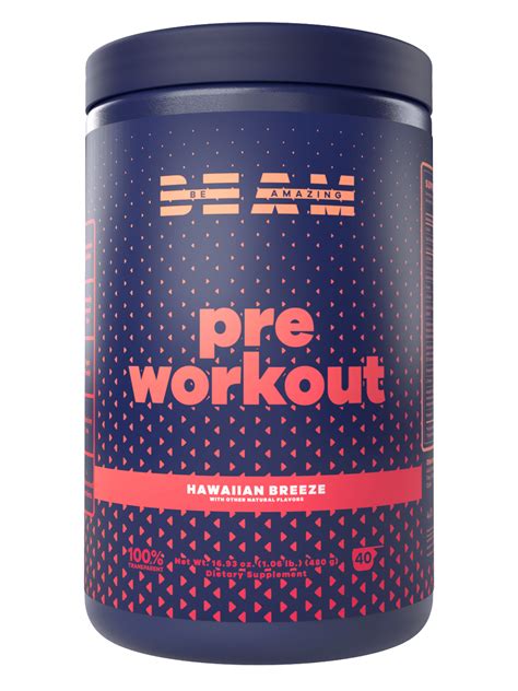 BEAM: Be Amazing Premium pre workout Supplement l youcanbeam.com